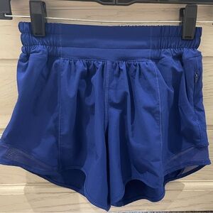 Lululemon Hotty Hots LR 4” Larkspur Blue